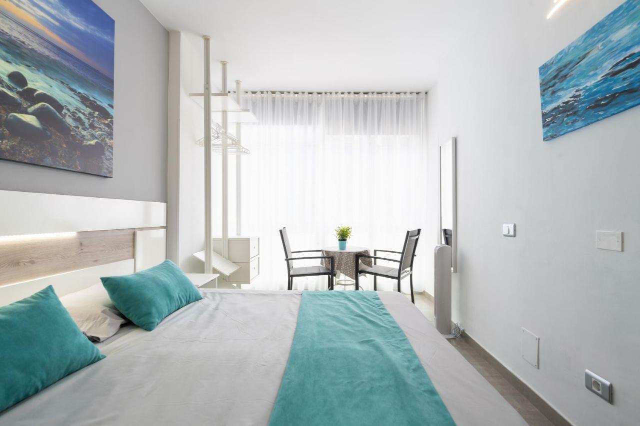 1St Line Studio Las Canteras Beach - Wifi Apartment ลาสปัลมาส เด กรานคานาเรีย ภายนอก รูปภาพ
