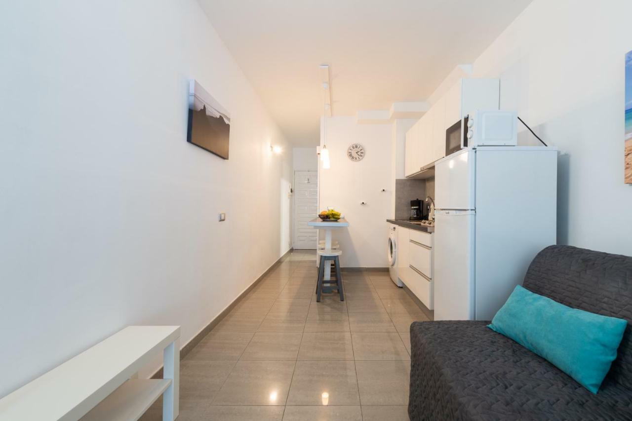 1St Line Studio Las Canteras Beach - Wifi Apartment ลาสปัลมาส เด กรานคานาเรีย ภายนอก รูปภาพ