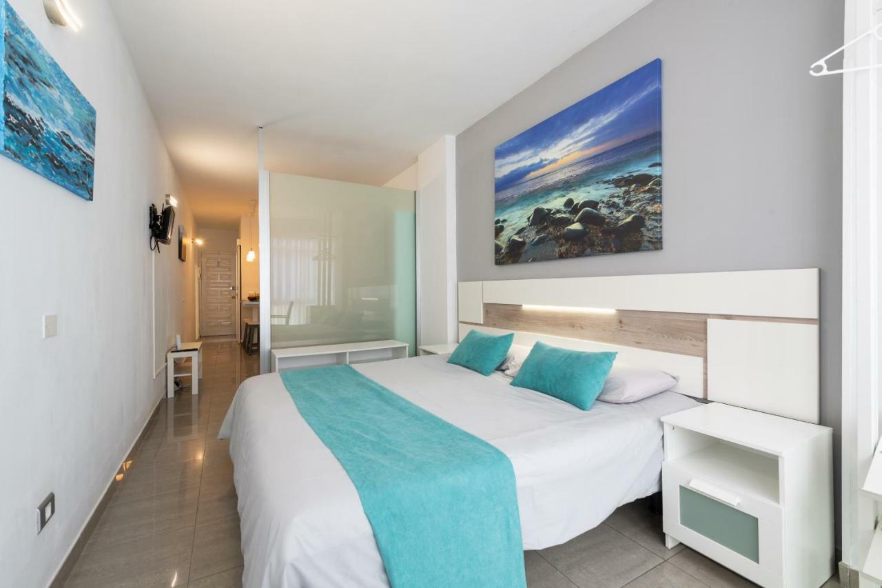 1St Line Studio Las Canteras Beach - Wifi Apartment ลาสปัลมาส เด กรานคานาเรีย ภายนอก รูปภาพ