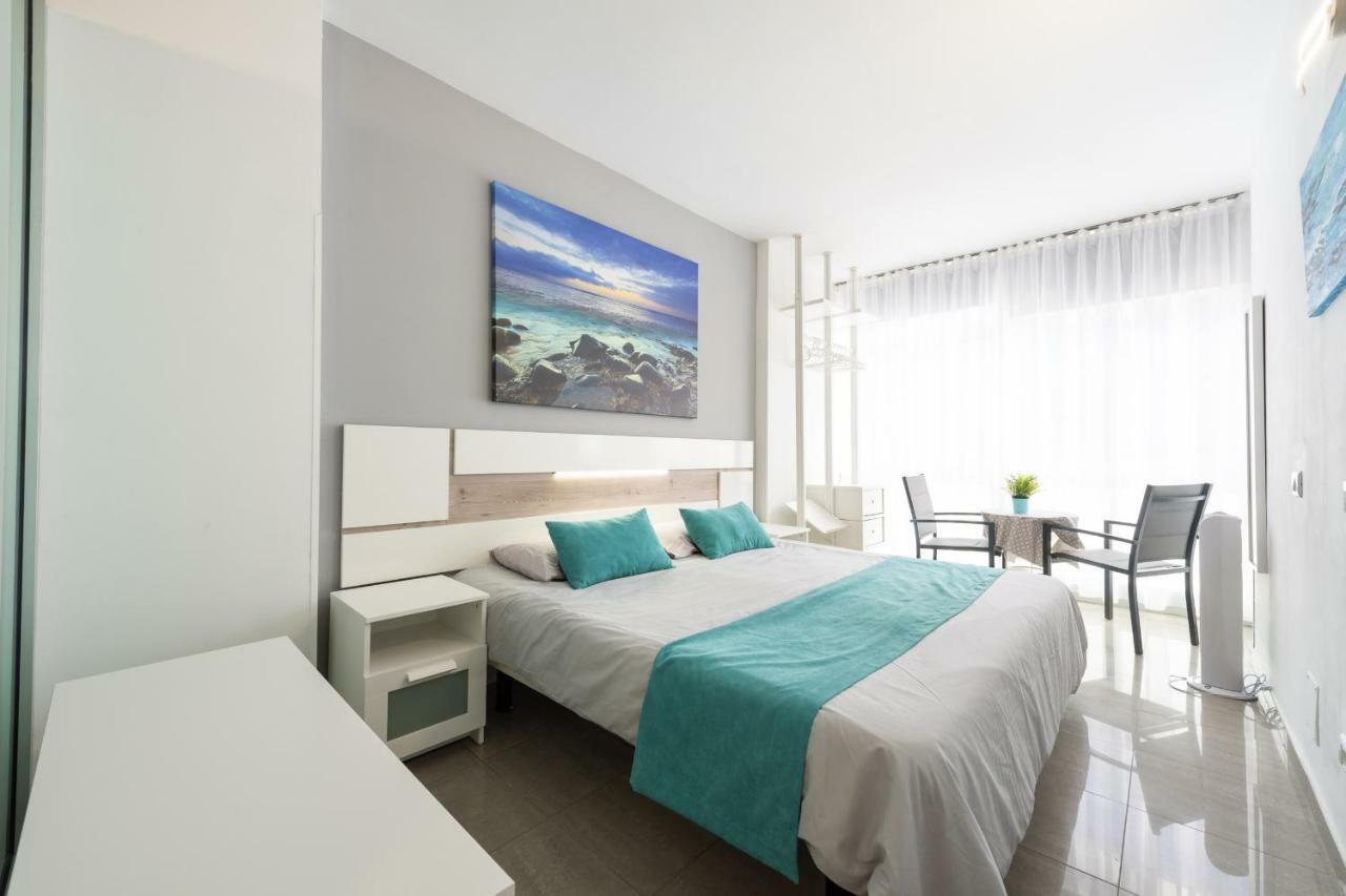 1St Line Studio Las Canteras Beach - Wifi Apartment ลาสปัลมาส เด กรานคานาเรีย ภายนอก รูปภาพ