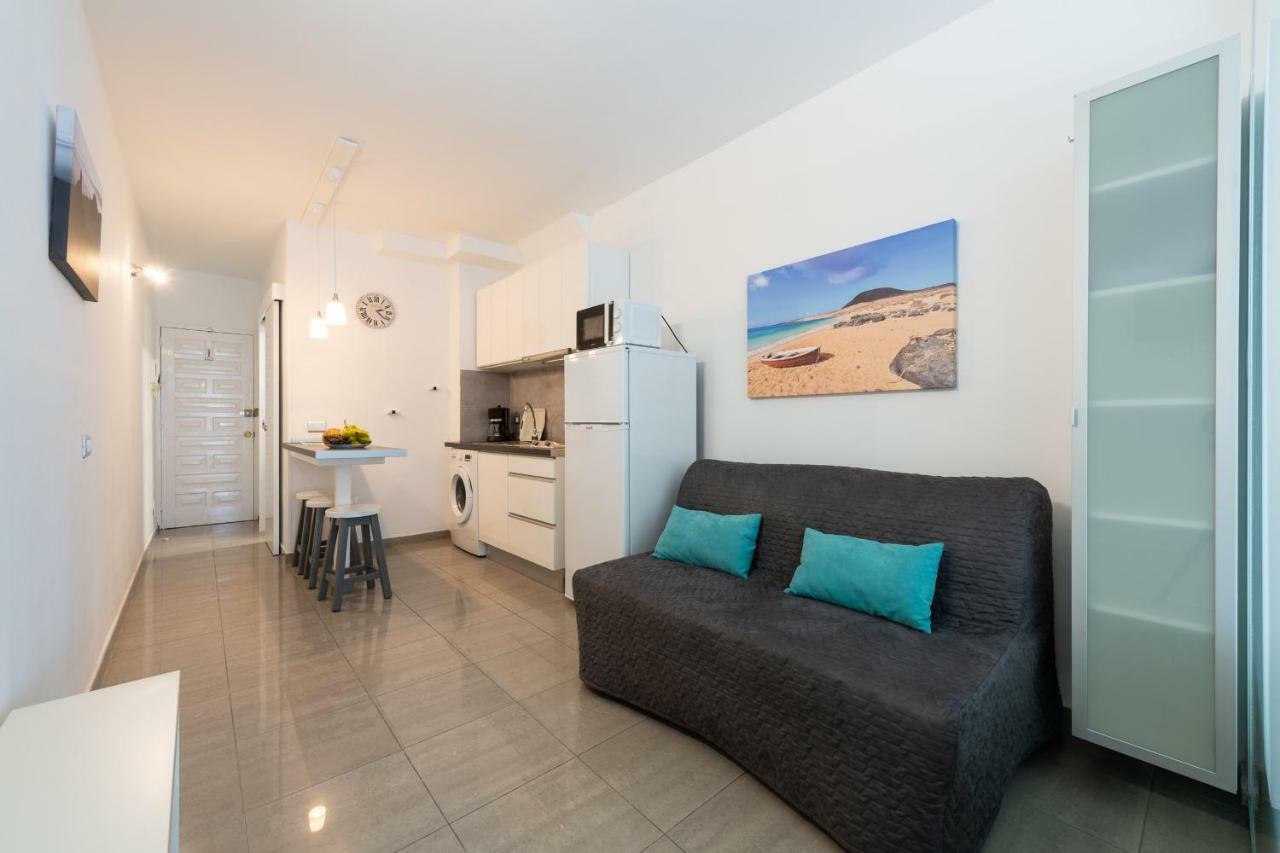 1St Line Studio Las Canteras Beach - Wifi Apartment ลาสปัลมาส เด กรานคานาเรีย ภายนอก รูปภาพ